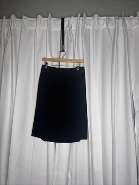 Ann Taylor Black A-Line Work Skirt